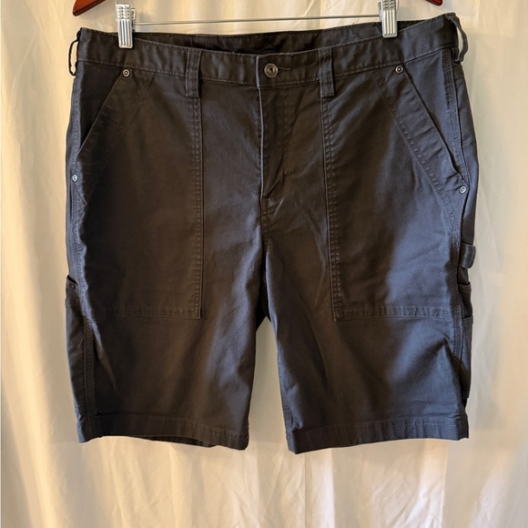 Duluth women’s firehouse flex Navy Shorts - Picture 2 of 10